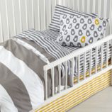 New School Toddler Bedding (Widest Stripe)