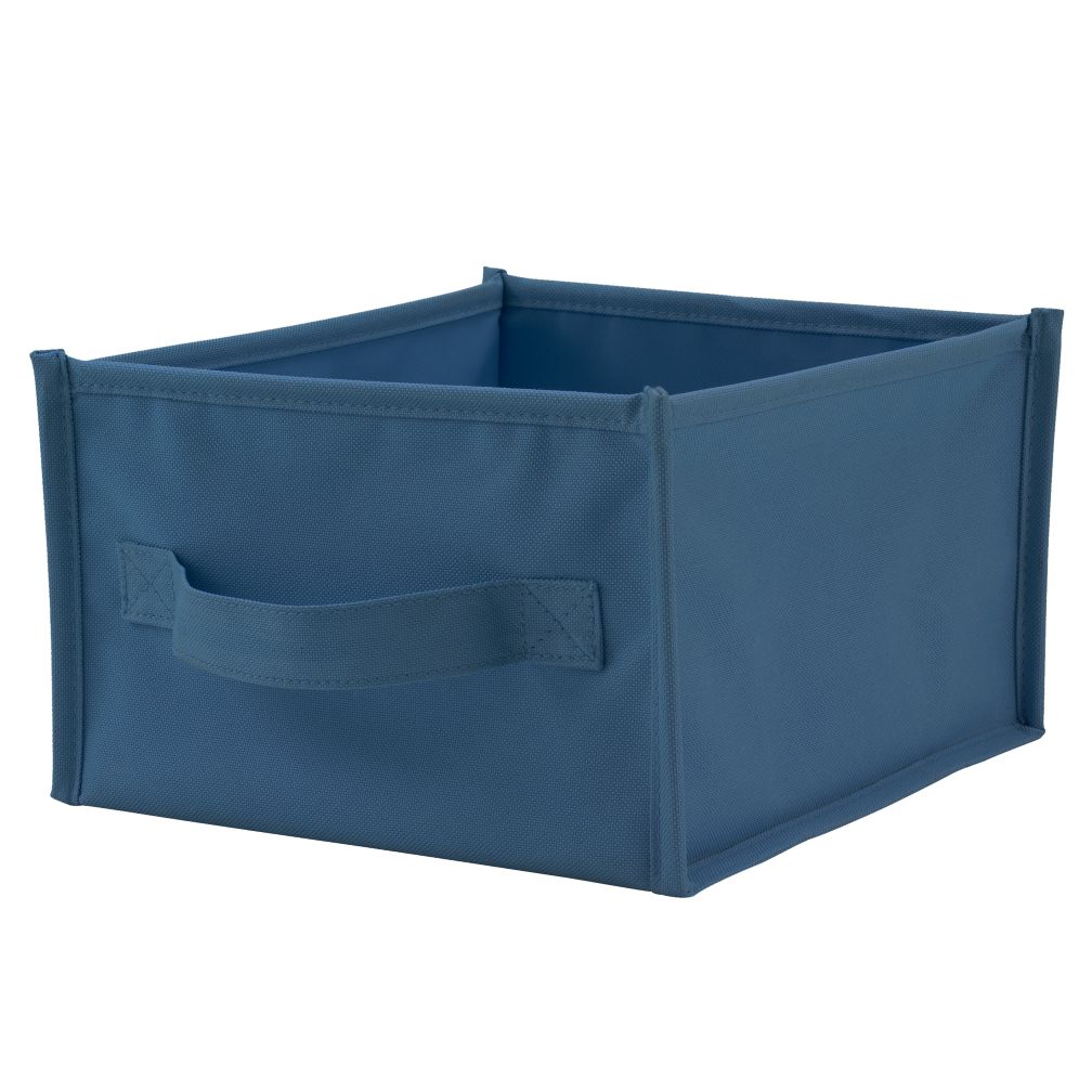 I Think I Canvas Shelf Bin (Blue)