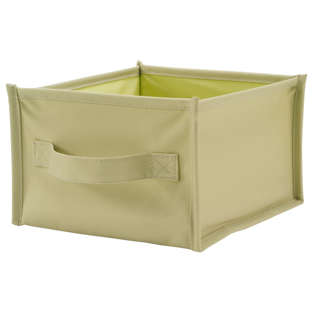 I Think I Canvas Shelf Bin (Lt. Green)