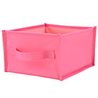 Pink Canvas Shelf Bin