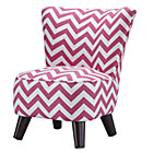 Hot Pink/White Slipper Chair