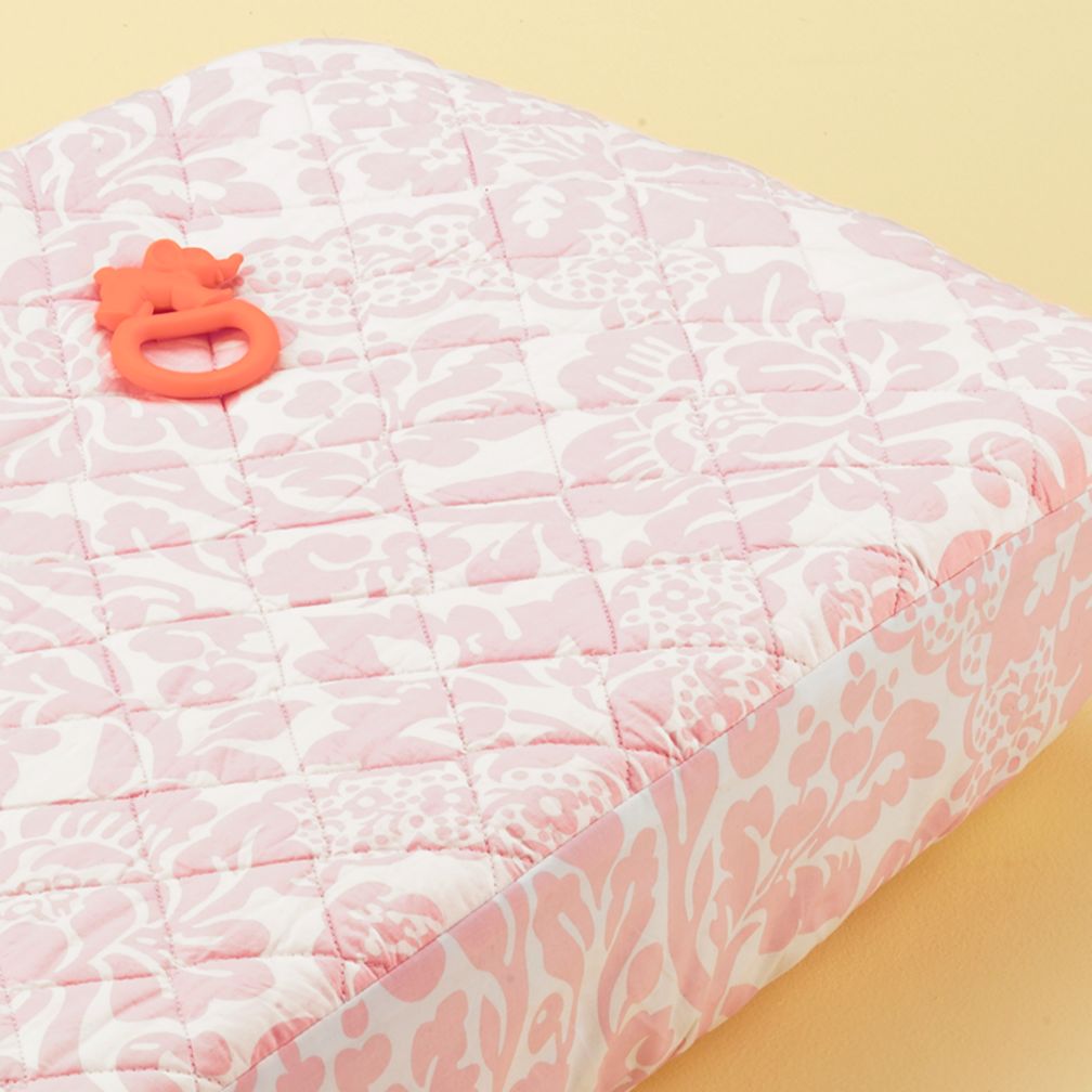 Changer Pad Cover (Pink Floral)