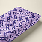 Purple Zig Zag Changer Pad Cover