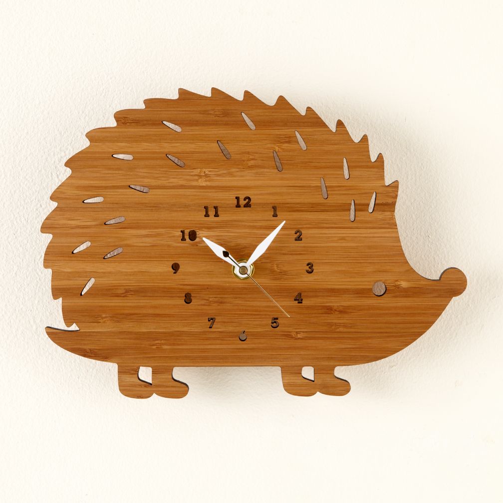 Hedgehog On Forest Time