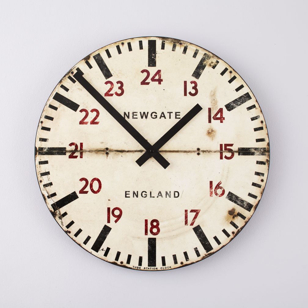 Tube Station Wall Clock
