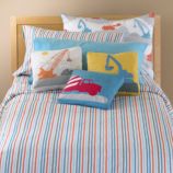 Construction Zone Stripe Duvet Cover
