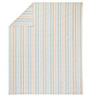 Full-Queen Multi Stripe Construction Duvet Cover