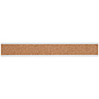 White Straight and Narrow Cork Rail