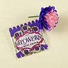 Eggplant Paper Flowers Kit