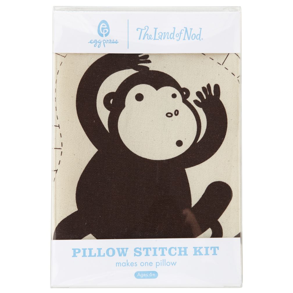 Monkey Pillow Stitch Kit