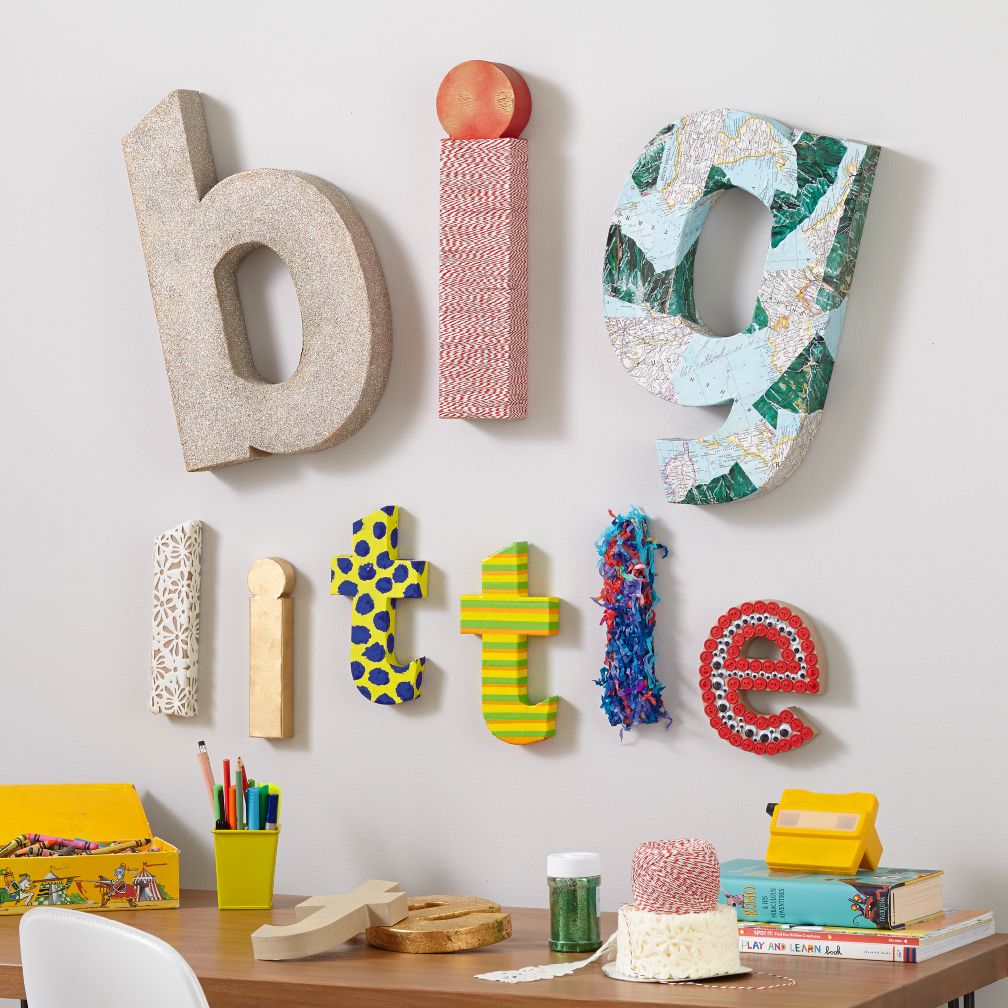 Large Crafty Kraft Paper Letter