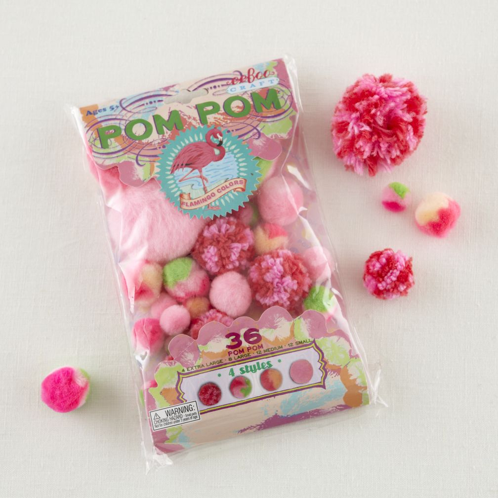 Pom Pom Craft Kit (Pink)
