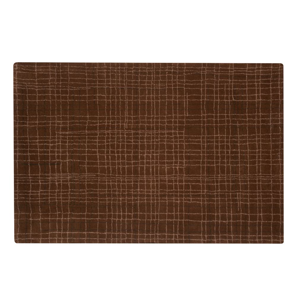 Crosshatch Rug (Brown)