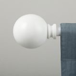 White Ball Finials (Set of 2)