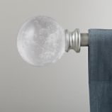 Clear Bubble Finials (Set of 2)