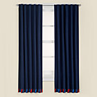 63" Blue Fly With Me Curtain Panel (Sold Individually)