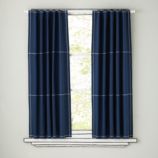 Canvas Curtain Panels (Blue)