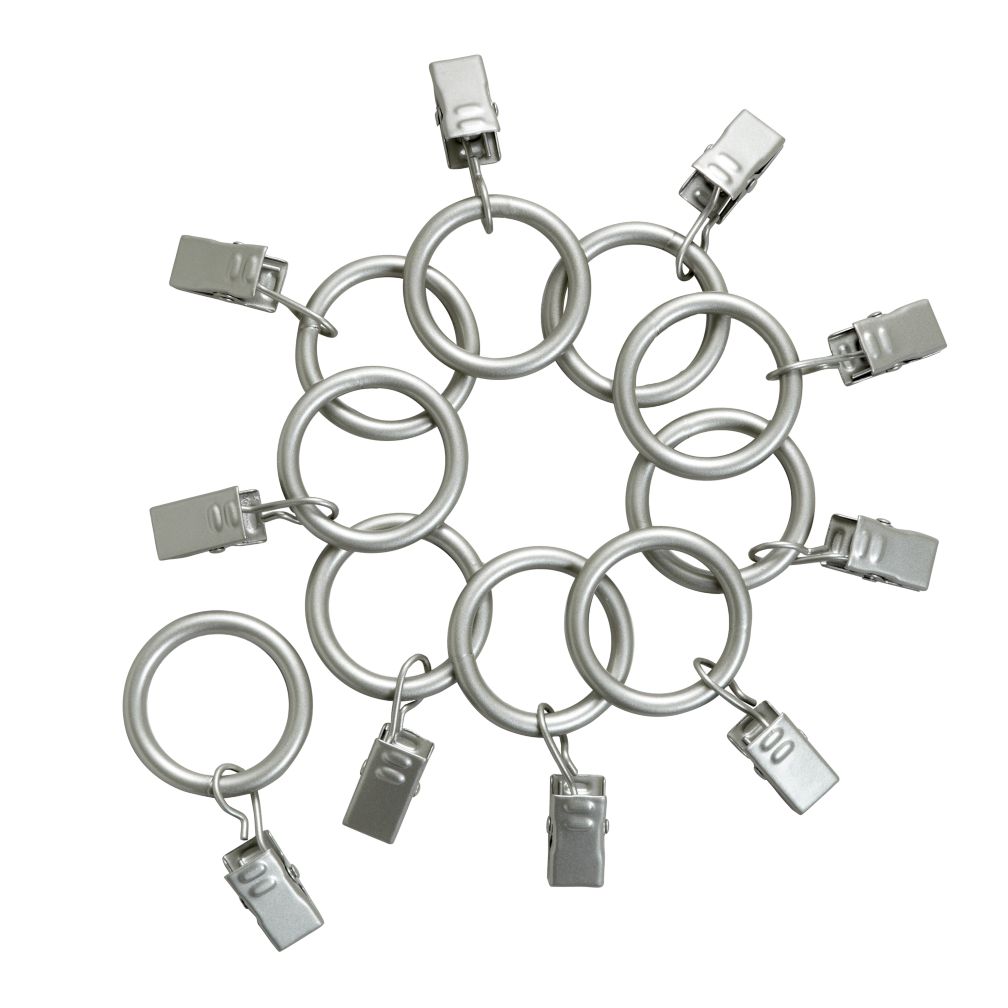 Curtain Clip Rings (Nickel)