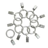 Curtain Clip Rings (Nickel)