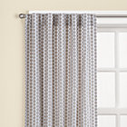 63" Khaki Dot Curtain Panel(Sold individually)