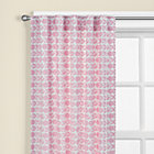 63" Pink Floral Curtain Panel(Sold individually)