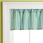 Blue Zoo Stripe Valance