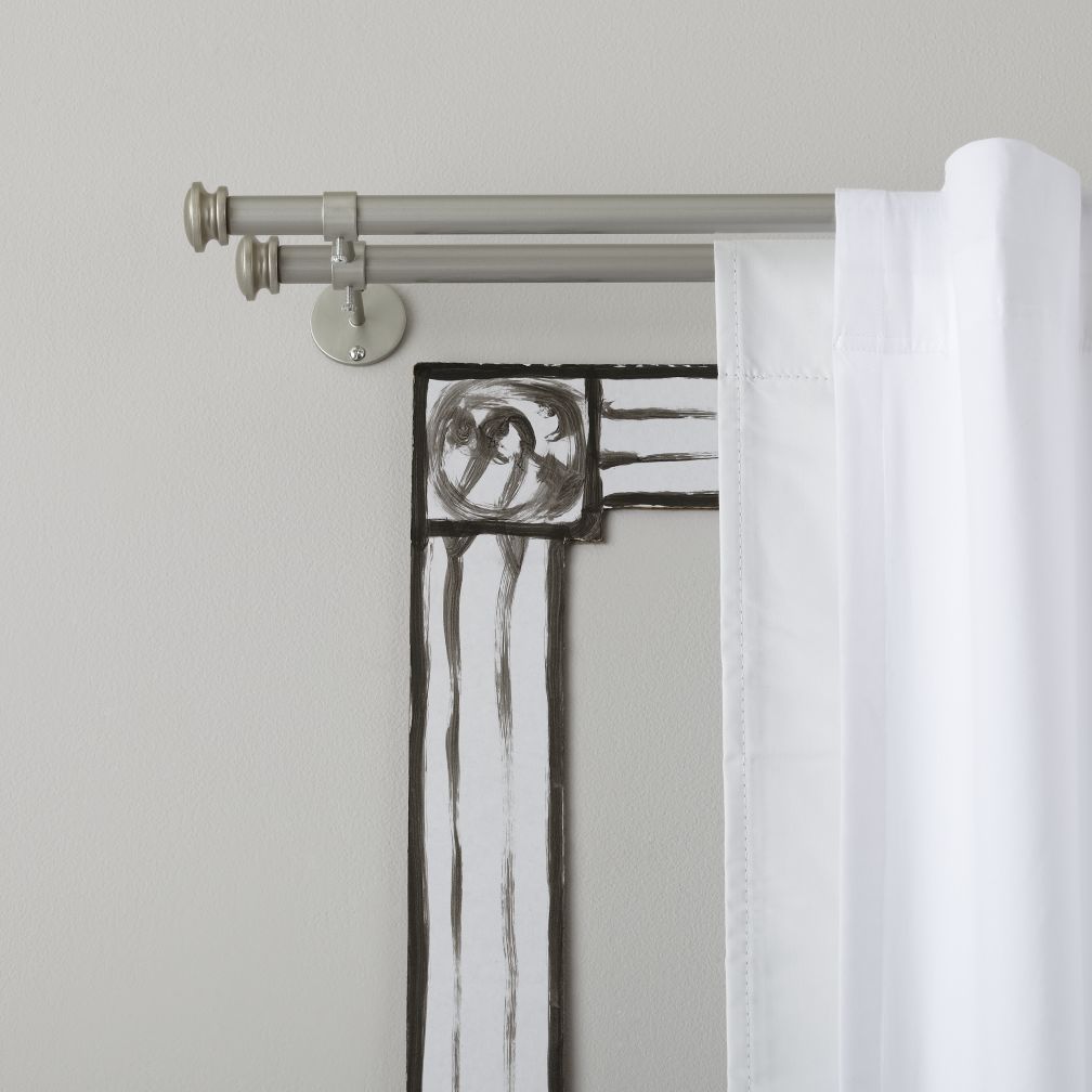 Button Cap Double Rod (Nickel)