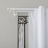 Button Cap Double Rod (White)