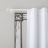 Button Cap Single Rod (White)