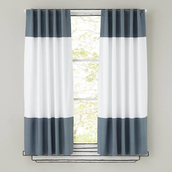 Grey And Tan Curtains Gray Pinstripe Curtains