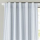 Fine Prints Curtain Panel (Blue Fish)