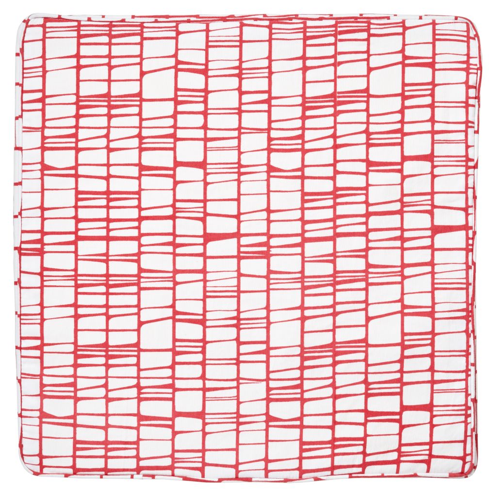 Modern 1-Cube Bench Cushion (Pink)