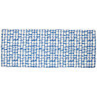 Blue Modern 3-Cube Bench Cushion