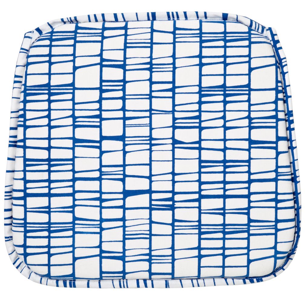 Modern Blue Parker Play Chair Cushion