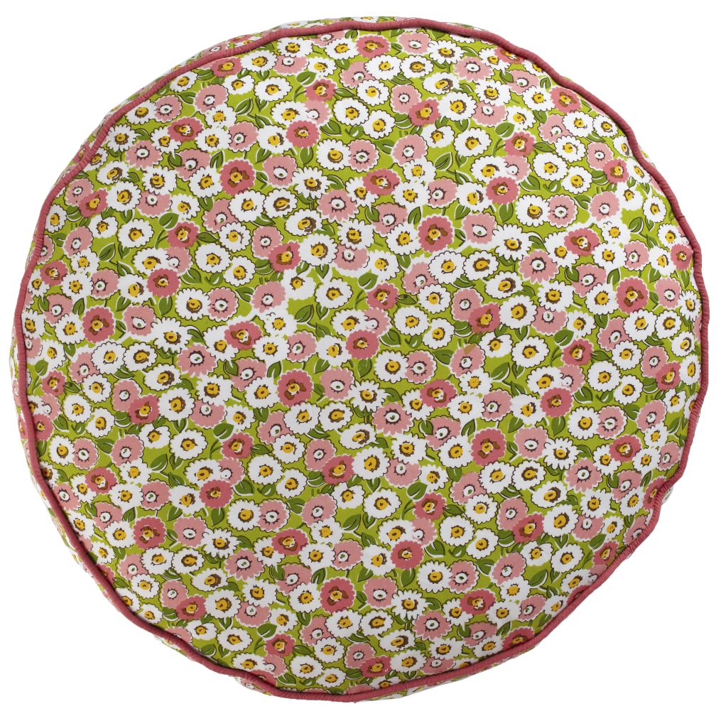 22" Floral Stack Floor Cushion