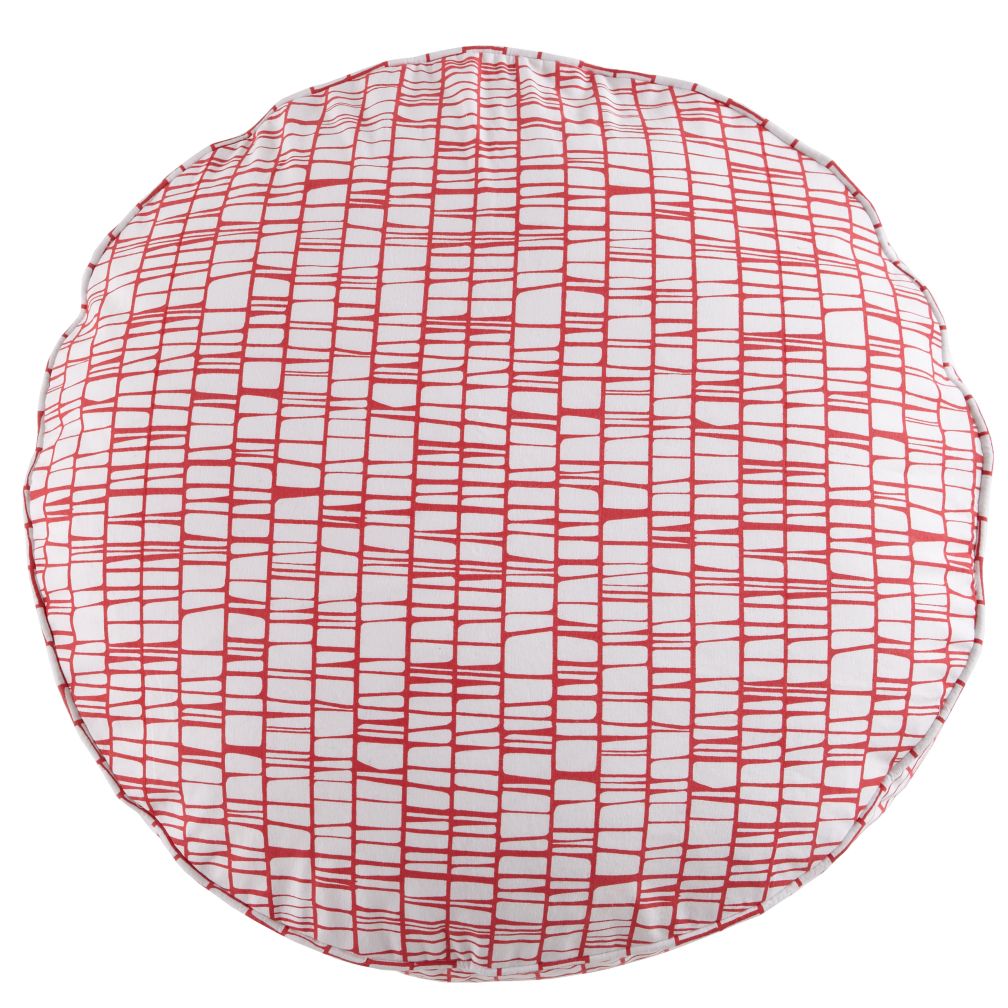 32" Pink Modern Cushion