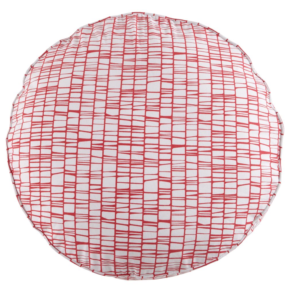 27" Pink Modern Cushion