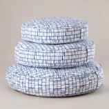 These Floor Cushions Really Stack Up (Modern Blue)