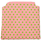 Pink Dot Storage Chair Cushion