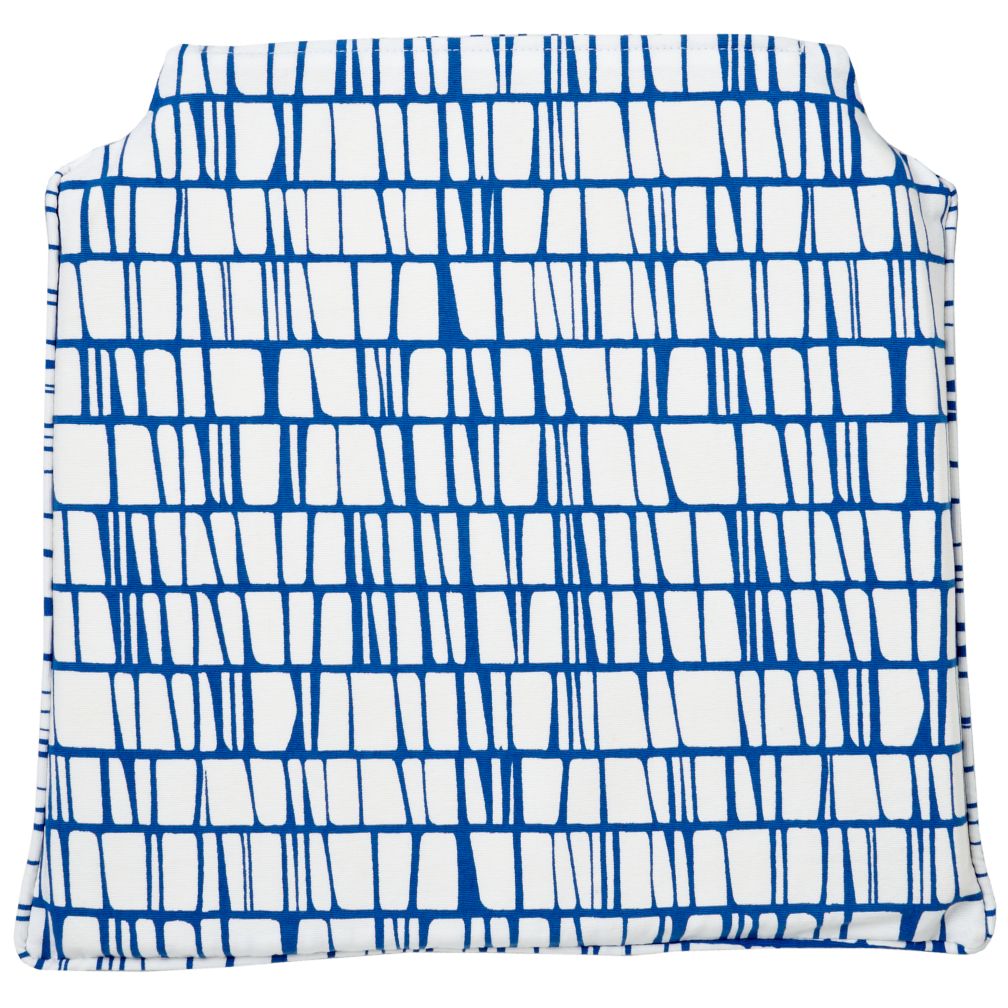 Modern Storage Chair Cushion (Blue)