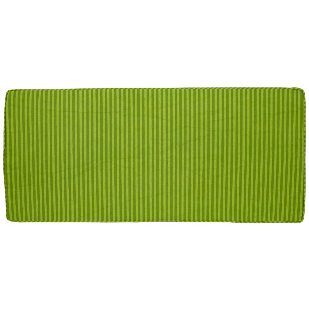 Toy Box Cushion (Green Stripe)
