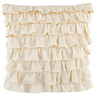 French Ruffle Throw Pillow
