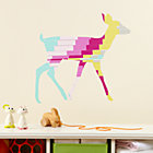 Deer Flashy Forest Decal