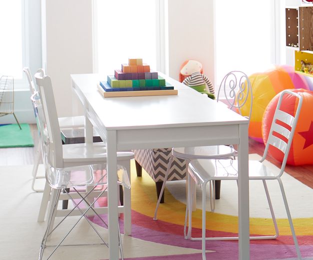 Formal Dining Room & Playroom In One The Land of Nod