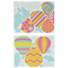 Balloon Race Girl Wall Decal