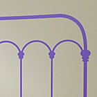 Lavender Queen Wrought Iron Headboard Decal