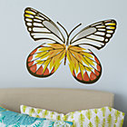 White Delia Butterfly Decal