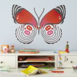 Fig. 1 Butterfly Decal (Eight-Eight)