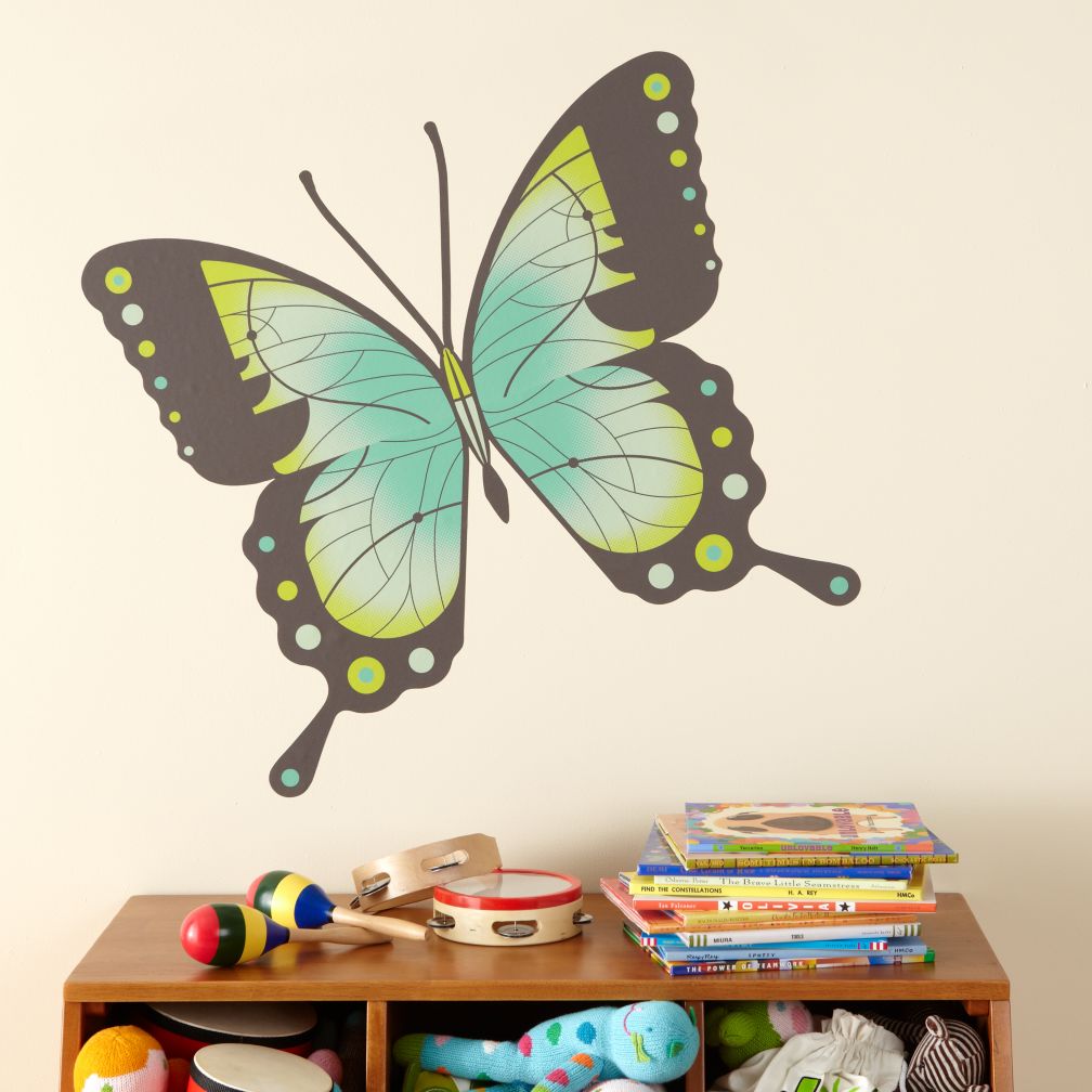 Fig. 1 Butterfly Decals (Swallowtail)