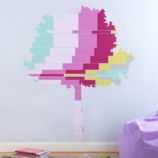 Tree Flashy Forest Wall Decal
